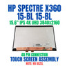 1 of 9-image forHP Spectre x360 15-BL112DX LCD Touch Screen Assembly Digitizer 15.6" 4K UHD