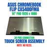 1 of 5-image forASUS CHROMEBOOK FLIP CX5400 SERIES 14.0" 1920x1080 Touch Screen Assembly No Bezel