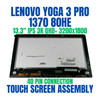 1 of 5-image forLenovo Yoga 3 Pro 1370 80HE 13.3" LCD Touch Screen Digitizer & Hinges