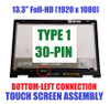 2 of 3-image forDell Latitude 3390 2-in-1 13.3" FHD LCD Touch Screen Assembly