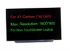 6 of 6-image forIBM Lenovo THINKPAD X1 CARBON 3444-G8U LAPTOP 14" LCD LED Screen Display Slim