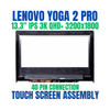1 of 6-image for3K Lenovo Ideapad Yoga 2 Pro 13 13.3" LCD Display Touch Digitizer Bezel Assembly