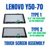 1 of 10-image for1080P FHD LED LCD Touch Screen Assembly Bezel B156HTN03.6 Lenovo Y50-70 20349