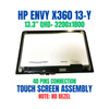1 of 4-image for13.3" HP Envy X360 13-Y013CL QHD LCD Touch Screen Digitizer Assembly 914608-001