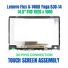 1 of 6-image for14" FHD LCD Touch Screen Digitizer Bezel Lenovo Ideapad Flex 6-14IKB 81EM