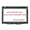 1 of 8-image forREPLACEMENT 12.5" WXGA HD 1366x768 LCD Screen LED Touch Panel Bezel Frame Assembly Lenovo ThinkPad Yoga 260 01ax905 01ax903