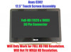 1 of 3-image forREPLACEMENT 12.5" FHD 1920x1080 LCD Screen LED Display Touch Digitizer Bezel Frame Assembly ASUS Chromebook Flip c302 C302CA
