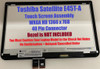 1 of 6-image for14" HD 1366X768 LCD Screen LED Display Touch Digitizer Bezel Frame Assembly Toshiba Satellite E45T-A4100