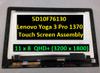 1 of 6-image for13.3" QHD+ LED LCD Display Touch Screen Digitizer Assembly Bezel Lenovo Yoga 3 Pro 80HE00F5US