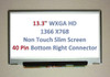 1 of 3-image forLP133WH2-TLM4-13.3" HD 1366-768 Matte 40 Pin LVDS No brackets LCD Module