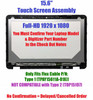1 of 3-image forASUS FLIP TP501 TP501U TP501UA TP501UB TP501UQ TP501UAM 15.6" Touch Screen Digitizer Glass FP-TPAY15611A-01X Bezel