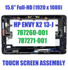 1 of 2-image for787271-001 HP Envy X2 13-J002DX 13-J012DX Touch Screen LCD Display Assembly FHD