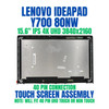 1 of 8-image forLenovo 15.6" UHD 3840x2160 4K LCD Panel IPS LED Screen Display Bezel Frame Assembly LQ156D1JX03-E Non Touch Ideapad Y700-15ISK