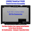 1 of 12-image for14" FHD LCD REPLACEMENT Panel LED Touch Screen Bezel Assembly Lenovo ThinkPad T440s