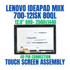 1 of 8-image forREPLACEMENT 12" 2160X1440 LCD Screen IPS LED Display Touch Digitizer Bezel Frame Control Board Assembly Lenovo Ideapad Miix 4 700 6Y54 80QL