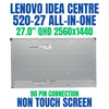 1 of 4-image for27" QHD LCD Display Screen Panel Lenovo IdeaCentre 520-27ICB AIO Non Touch
