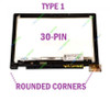 2 of 9-image for13.3" Dell Inspiron 13 7000 7347 7348 FHD LCD Display Touch Screen Assembly Bezel