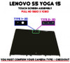 1 of 16-image for15.6" FHD IPS Touch LCD Screen Assembly Lenovo THINKPAD YOGA 15 S5 NON-IR