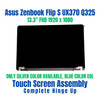 1 of 9-image for13.3" LED LCD Touch Screen Assembly Asus UX370 90NB0EN2-R20030