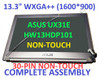 1 of 4-image for13.3" Slim LCD Display CLAA133UA02S HW13HDP101 ASUS Zenbook UX31 UX31E