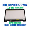 1 of 5-image for17.3" FHD LCD LED Touch Screen Assembly Dell Inspiron 7786 1920x1080