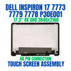 1 of 4-image forDell P/n Tj6vm 0tj6vm 4k Uhd 3840x2160 Led Touch Screen Digitizer Bezel Assembly