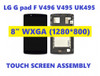 1 of 6-image forScreen REPLACEMENT LG G Pad F V495 V496 UK495 8.0" LCD Display Touch Digitizer Glass Panel Full Assembly