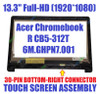 1 of 5-image for13.3" LCD Touch Screen Digitizer Assembly Acer Chromebook R13 CB5-312T-K95W