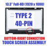 3 of 3-image for13.3" FHD LCD Display Touch Screen Assembly Digitizer Dell Latitude 3390 P69G