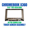 1 of 8-image forLCD Touch Screen Digitizer Display Assembly HP Chromebook x360 14-da0011dx