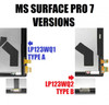 1 of 8-image forMicrosoft Surface Pro M1106801-002 12.3" LCD Touch Screen Digitizer Assembly