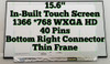 1 of 8-image forHD HP Pavilion 15-CS3010NR 15T-CS000 LCD Touch Screen Assembly REPLACEMENT