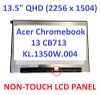 1 of 2-image forAcer Chromebook 13 CB713-1W-327C 13.5" QHD Slim Screen LCD Panel Glare