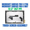 1 of 9-image forLCD Display Maicrosoft Microsoft Surface Pro 5 REPLACEMENT Touch 1796 12.3"