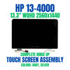 1 of 5-image for801496-001 HP SPECTRE X360 13-4005DX LCD Display Touch Screen assembly hinge up