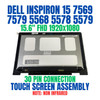 1 of 6-image forDell OEM Inspiron 15 5578 5568 15.6" Touch Screen FHD LCD Panel C6WN9