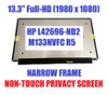 1 of 9-image forHP EliteBook x360 830 G6 13" Full HD 1920x1080 IVO M133NVFC R5 IPS LCD Screen