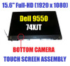 1 of 5-image for15.6" Dell XPS 15 9550 9560 1920x1080 LCD Screen Full Assembly Non Touch Panel