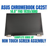 1 of 7-image forB140han04.6 Asus LCD Display 14" FHD C425t C425ta-wh348