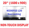 1 of 5-image forChimei Innolux M200FGE-L20 20" HD+ Matte Screen Display 1600x900 LVDS 30 Pin