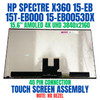 1 of 5-image forHP X360 15-EB 15T-EB000 15-EB0053DX 15.6" UHD AMOLED OLED Touch Screen Assembly
