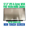 1 of 9-image for360hz 17.3" FHD IPS LAPTOP LCD Screen AUO B173HAN05.2 40 Pin 0.4mm