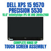 1 of 5-image forDell XPS 15 9570 Precision 5530 Touch Screen UHD 4K LCD Display Assembly JXF32