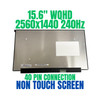 1 of 9-image forNE156QHM-NZ2 LCD LED Display 15.6" Screen NE156QHM NZ2 IPS 40 Pin 2560x1440