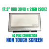 1 of 9-image for17.3" UHD 3840X2160 120Hz IPS MSI GS76 Stealth 11UG LCD Screen