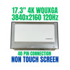 1 of 10-image forB173ZAN03.4 17.3" UHD IPS LCD Screen Non Touch InfinityEdge Display Panel