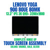 1 of 9-image forLenovo YOGA 900-13ISK 13.3" QHD+ 3200x1800 LCD Touch Complete Assembly