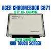 1 of 4-image forAcer Chromebook CB512 Non Touch Led LCD Screen 12" HD+ 30 Pin KL.1200D.001