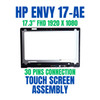 1 of 12-image forREPLACEMENT HP Envy 17-AE 17-AE174CL 17-AE155CL LCD Display Touch Screen Digitizer 1920x1080