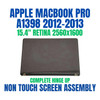 1 of 4-image forApple MacBook Pro 15" Retina A1398 mid 2012 LCD Screen Complete Assembly